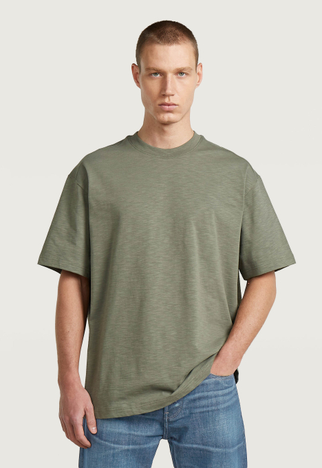 Distressed Zip Pocket T-Shirt