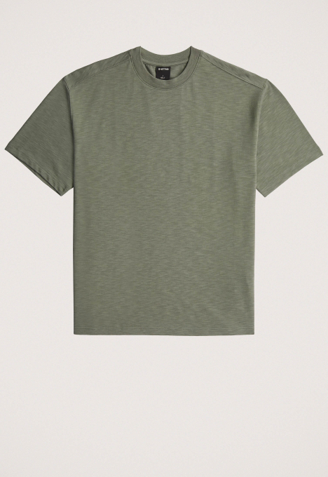 Distressed Zip Pocket T-Shirt