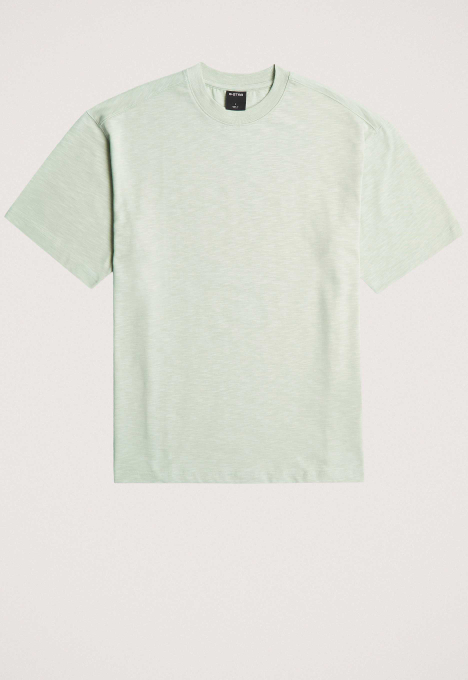 Distressed Zip Pocket T-Shirt