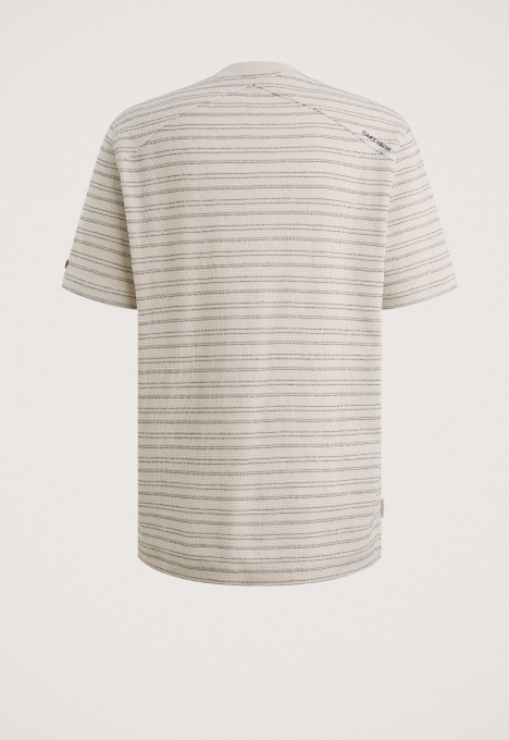 Striped Structured T-shirt
