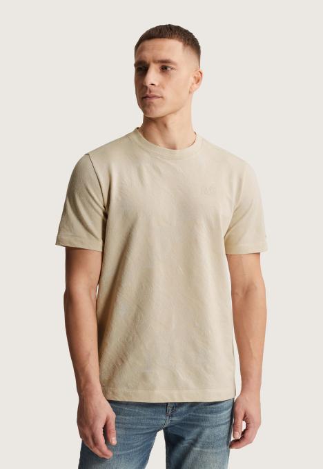 Jacquard Pique T-shirt