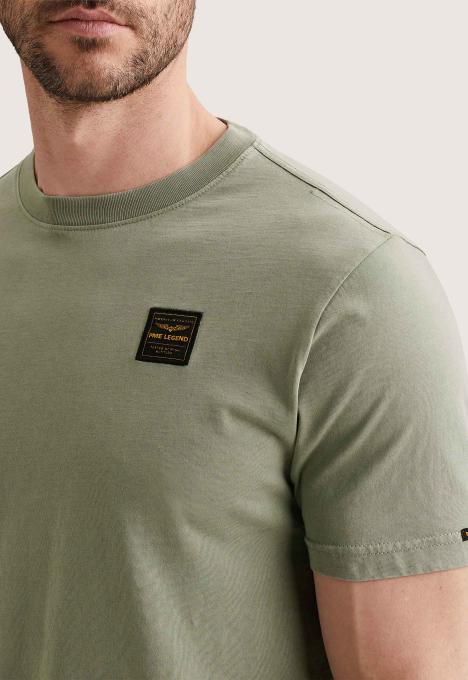 Garment Dye Badge T-shirt