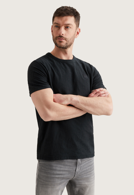 Jacquard Jersey T-shirt