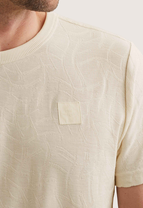 Jacquard Jersey T-shirt
