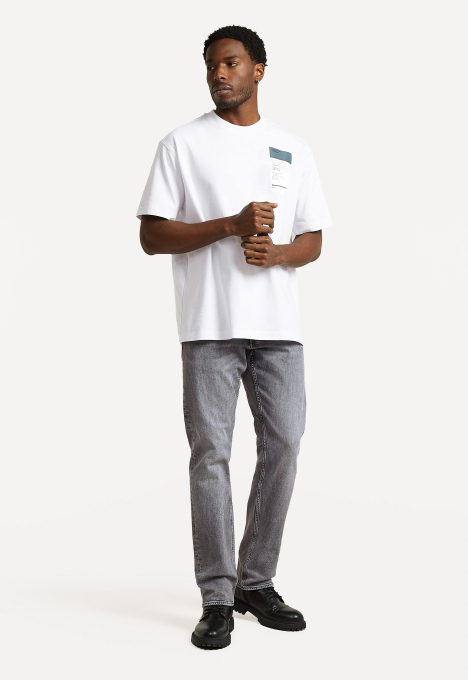 Multi Chest Badge Relaxed T-shirt