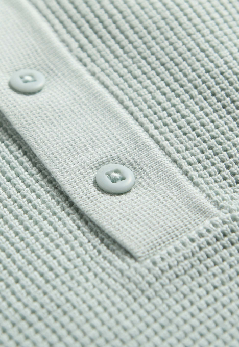 Waffle Poloshirt