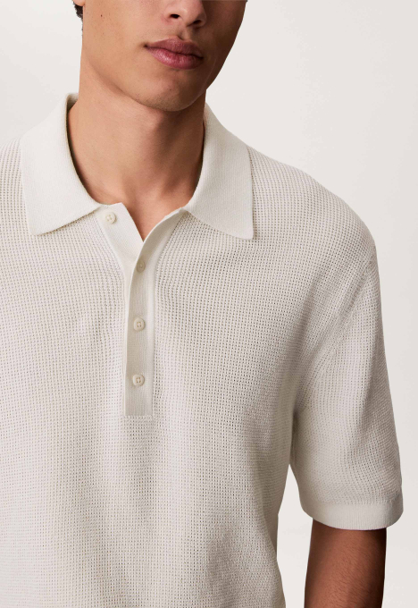 Waffle Poloshirt