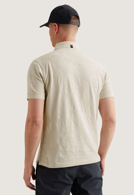 Jacquard Jersey Polo