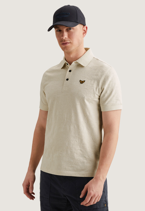 Jacquard Jersey Polo