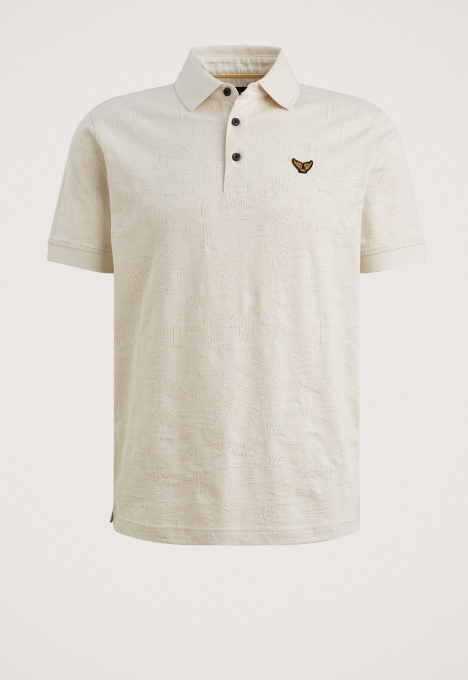 Jacquard Jersey Polo