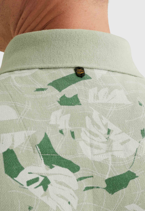 Print Piqué Polo