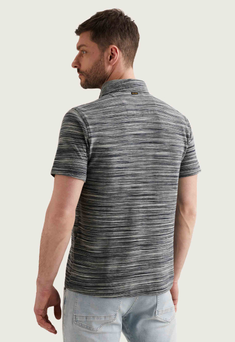 Pique Striped Polo