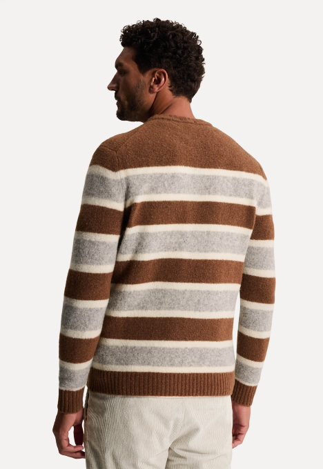Stripe Pattern Trui 