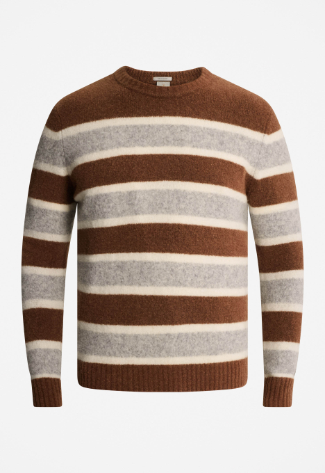 Stripe Pattern Trui 