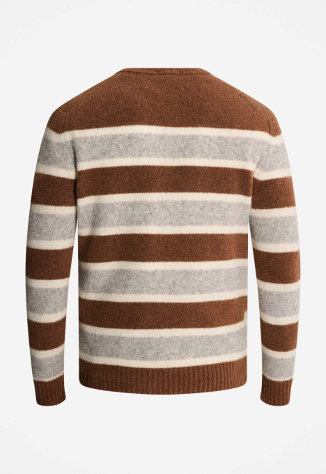 Stripe Pattern Trui 