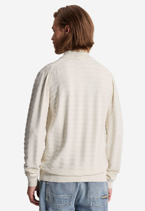 Structured Half Zip Trui