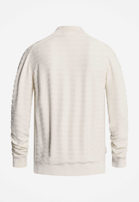 Structured Half Zip Trui