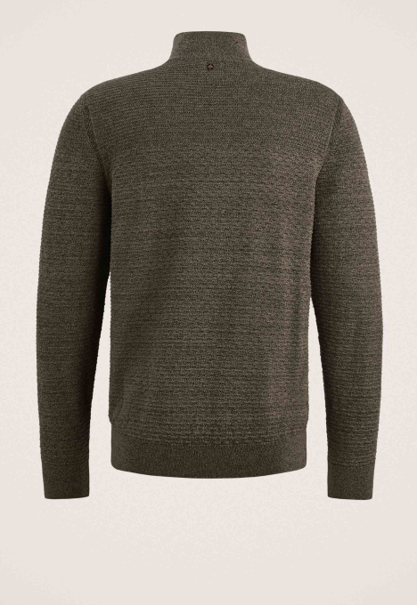 Halfzip Mouline Trui