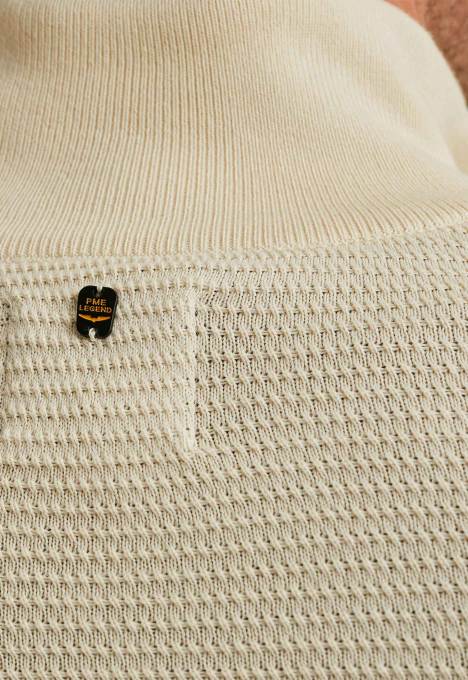 Halfzip Mouline Trui