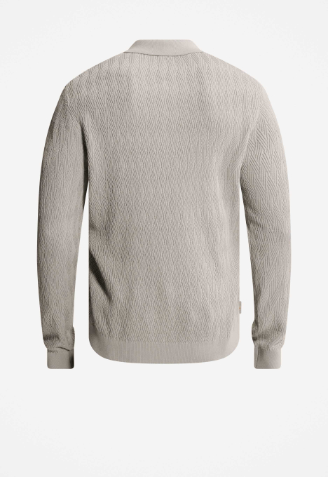 Structure Polo Sweater