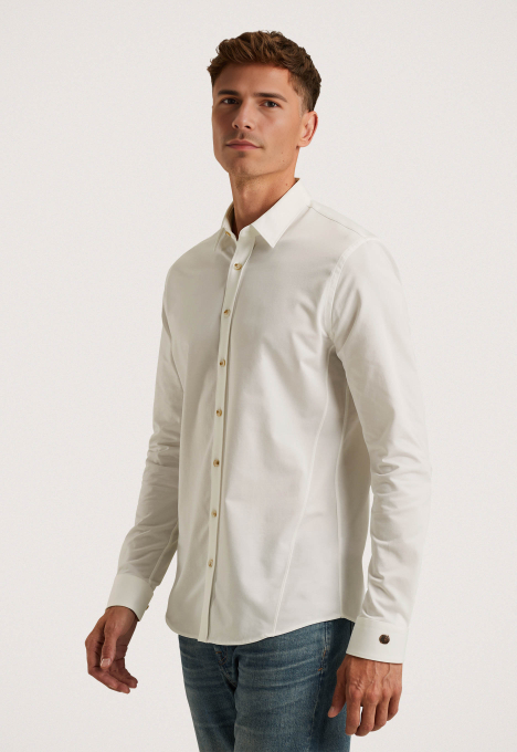 Twill Jersey Overhemd
