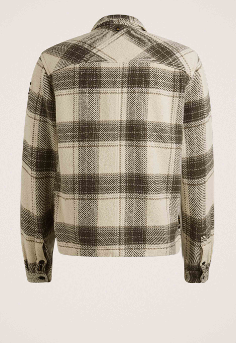 Shirt Jacket Met Ruitpatroon
