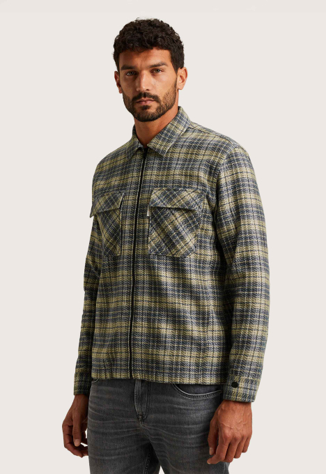 Mouline Check Overshirt