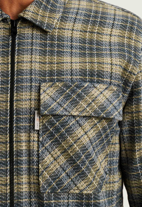 Mouline Check Overshirt