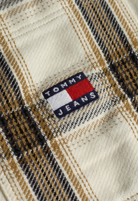 Relaxed Check Brushed Overshirt