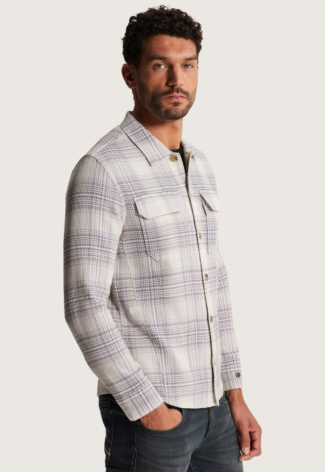 Checkered Waffle Jacket