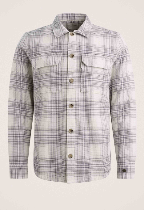 Checkered Waffle Jacket