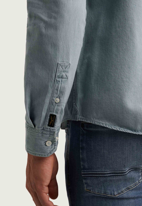 Denim Bleach Overhemd