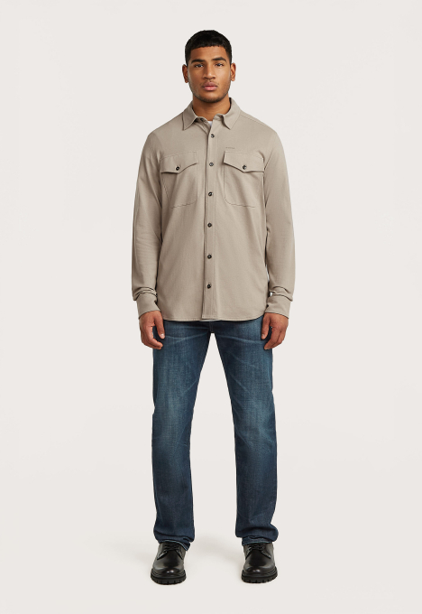 Marine Jersey Overhemd