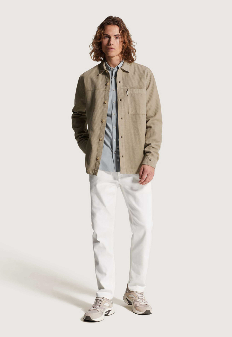 Block Structure Overhemd