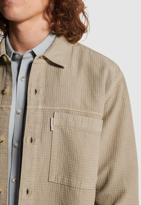 Block Structure Overhemd