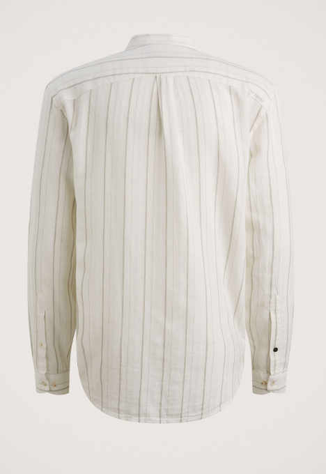 Twill Slub Stripe Overhemd