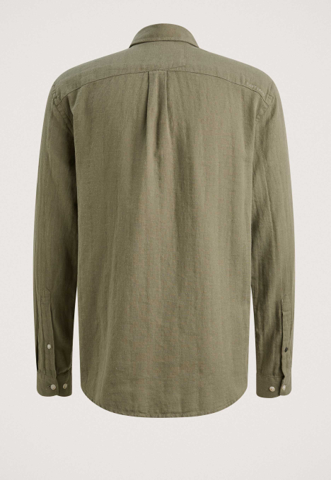 Cotton Linen Structure Overhemd