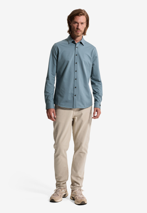 Twill Jersey Overhemd