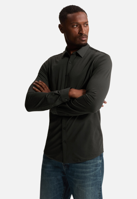 Tech Fine Jersey Overhemd