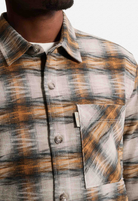 Check Jacquard Overhemd