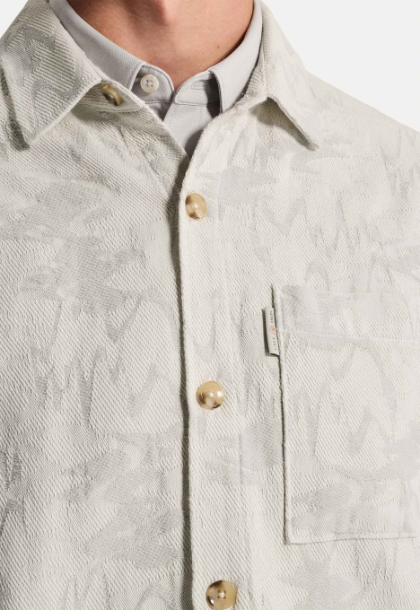 Jacquard Pattern Overhemd 
