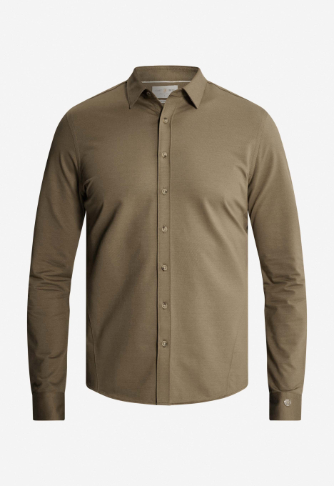 Twill Jersey Overhemd 