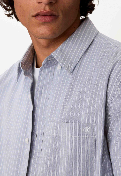 Oxford Striped Button-down Overhemd