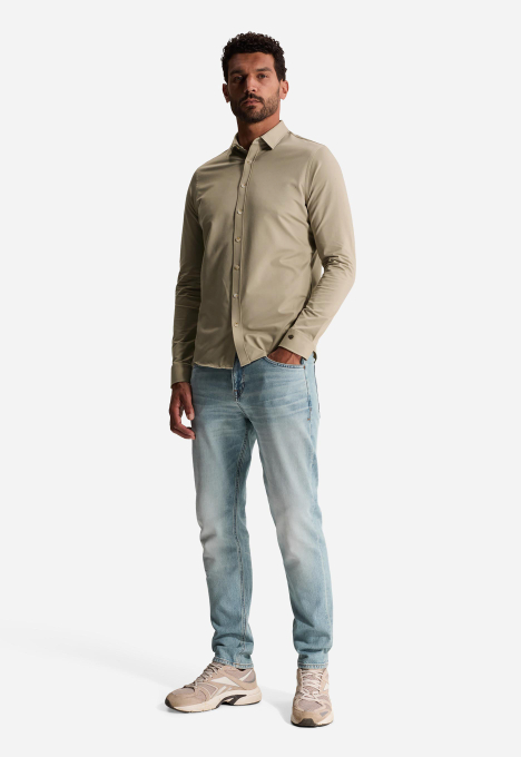 Twill Jersey Overhemd