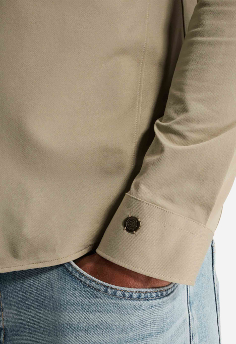 Twill Jersey Overhemd