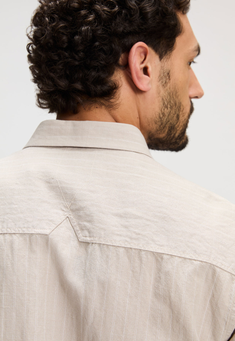 Sanel Striped Overhemd