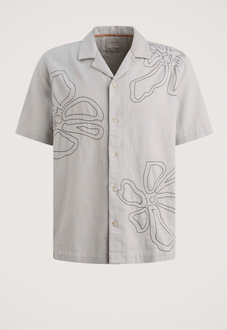 Embroidered Twill Overhemd
