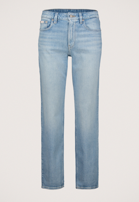 High Rise Straight Jeans