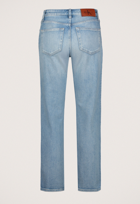High Rise Straight Jeans