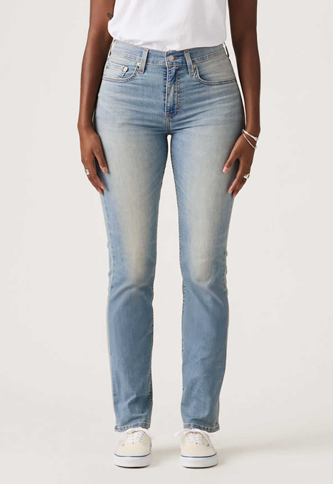 724 High Rise Straight Jeans